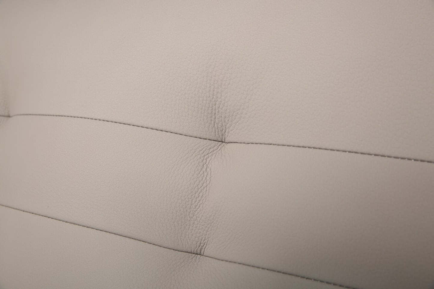 Raya Modular 5-Piece Left-Facing Genuine Leather Sectional with Storage Console and Wood Legs - Stone Beige | Canapé sectionnel modulaire de gauche Raya 5 pièces en cuir véritable avec console de rangement et pattes en bois - beige pierre