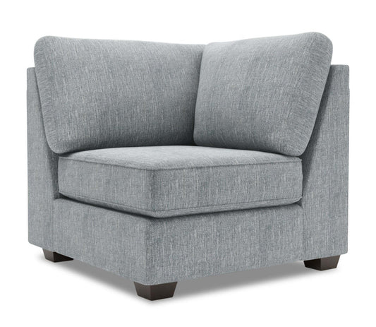 Sofa Lab Roll Square Wedge - Luna Pewter | Fauteuil carré en coin Roll de la collection Sofa Lab - Luna Pewter | RO882291