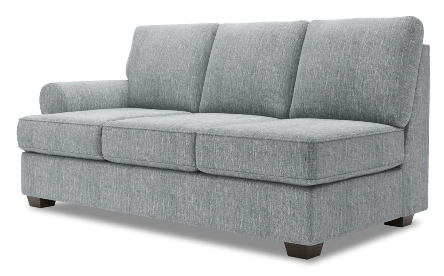Sofa Lab Roll LAF Sofa Bed - Luna Pewter | Sofa-lit de gauche Roll de la collection Sofa Lab - Luna Pewter | RO612291