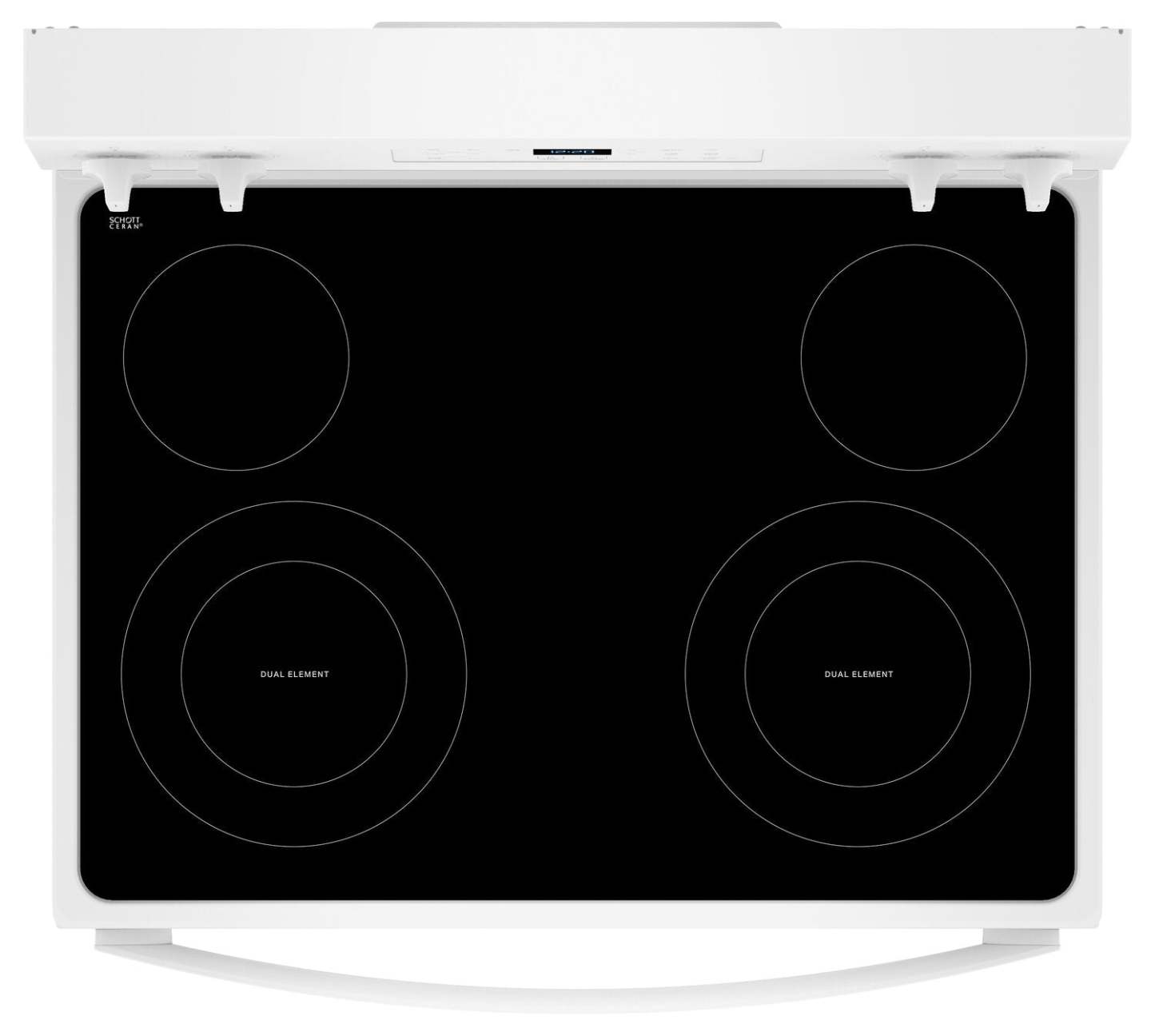 Cuisinière électrique Whirlpool de 5,3 pi³ avec nettoyage automatique - blanche - YWFES3530RW