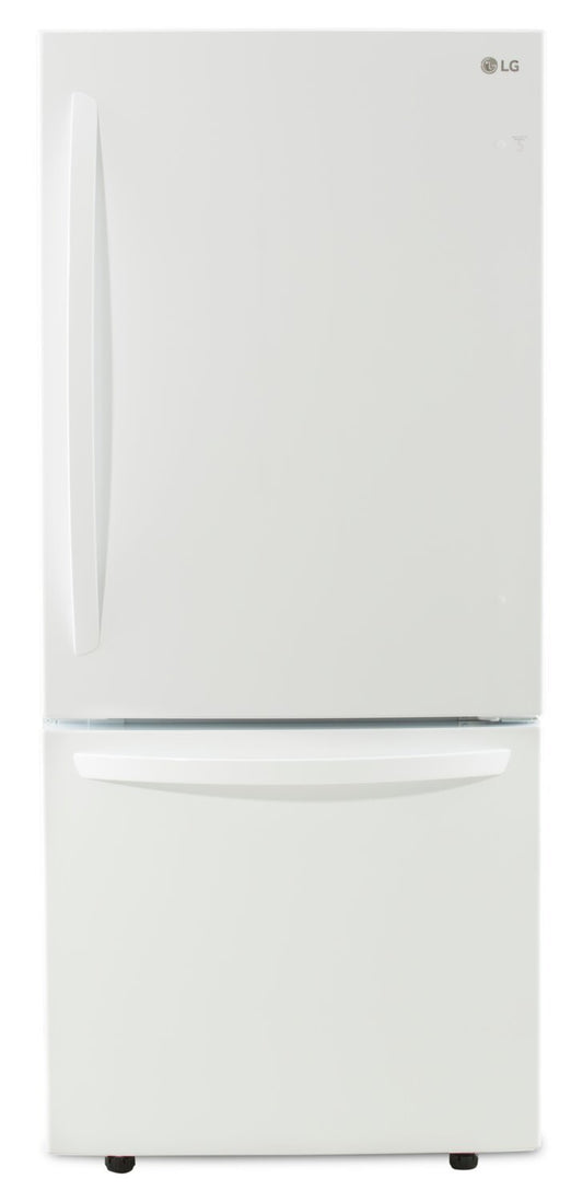 Réfrigérateur LG de 30 22 pi³ à congélateur inférieur - blanc - LRDNS2200W | LG 30 22 Cu. Ft. Bottom-Mount Refrigerator - White - LRDNS2200W