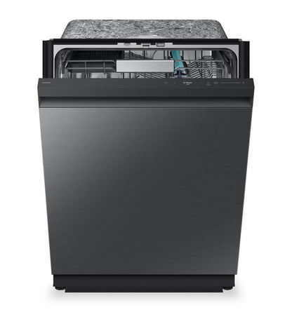 Samsung 24 38 dBA Lave-vaisselle à commandes sur le dessus avec nettoyage par IA et 3e panier - Noir - DW90F89T0UMTAA | Lave-vaisselle Samsung de 24 po et de 38 dBA avec commandes sur le dessus, nettoyage avec IA et 3e panier - DW90F89T0UMTAA | DW90F89B