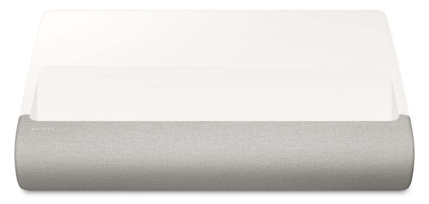 SAMSUNG The Premiere 4K Quantum HDR Dolby Atmos® Ultra Short Throw 3450 Lumen Projector (SP-LPU9DSAXXZC) | Projecteur à ultra-courte portée La Première de Samsung 4K de 3450 lumens avec Quantum HDR et Dolby Atmos (SP-LPU9DSAXXZC)