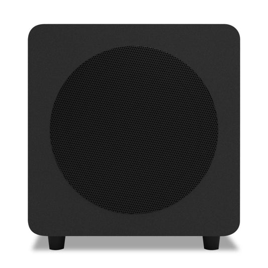 Kanto SUB8 300 W 8 caisson de basses amplifié scellé - Noir | Caisson d'extrêmes graves amplifié et étanche Kanto SUB8 de 300 W de 8 po - noir | SUB8VBSW