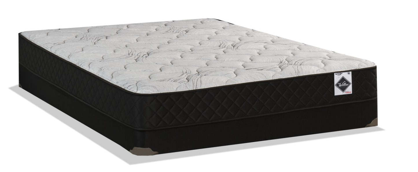 Ensemble de matelas dans une boîte Springwall Autumn à plateau bas et à profil bas pour grand lit | Ensemble matelas à profil bas à plateau régulier dans une boîte Autumn de Springwall pour grand lit | AUTMNLQP