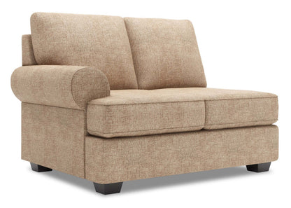 Canapé Lab Roll LAF Causeuse - Luxe Taupe | Causeuse de gauche Roll de la collection Sofa Lab - Luxe Taupe | RO232893