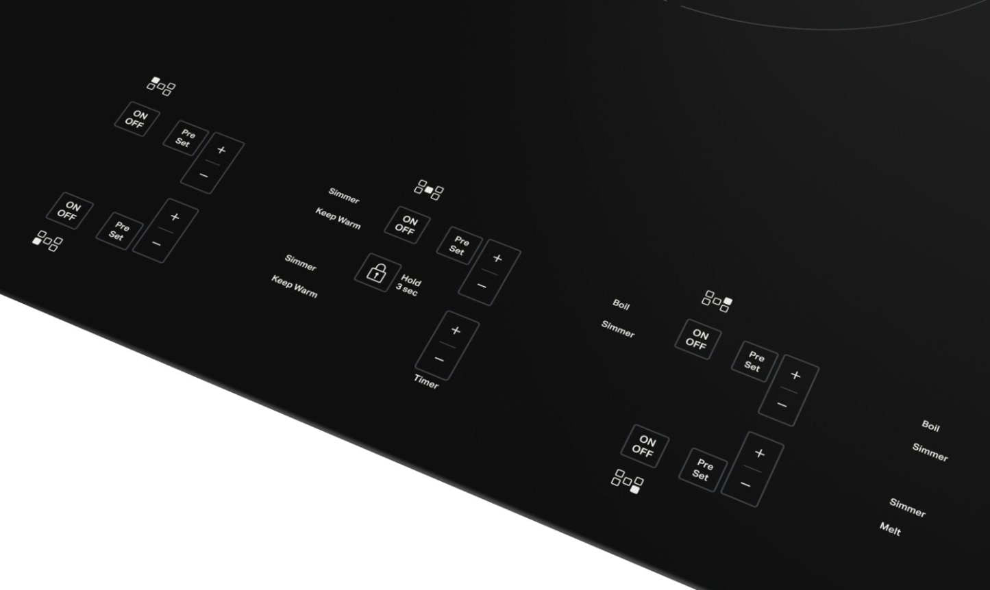 KitchenAid 30 5-Element Induction Cooktop - Black - KCIG550JBL | Plaque de cuisson à induction KitchenAid de 30 po à 5 éléments - noire - KCIG550JBL