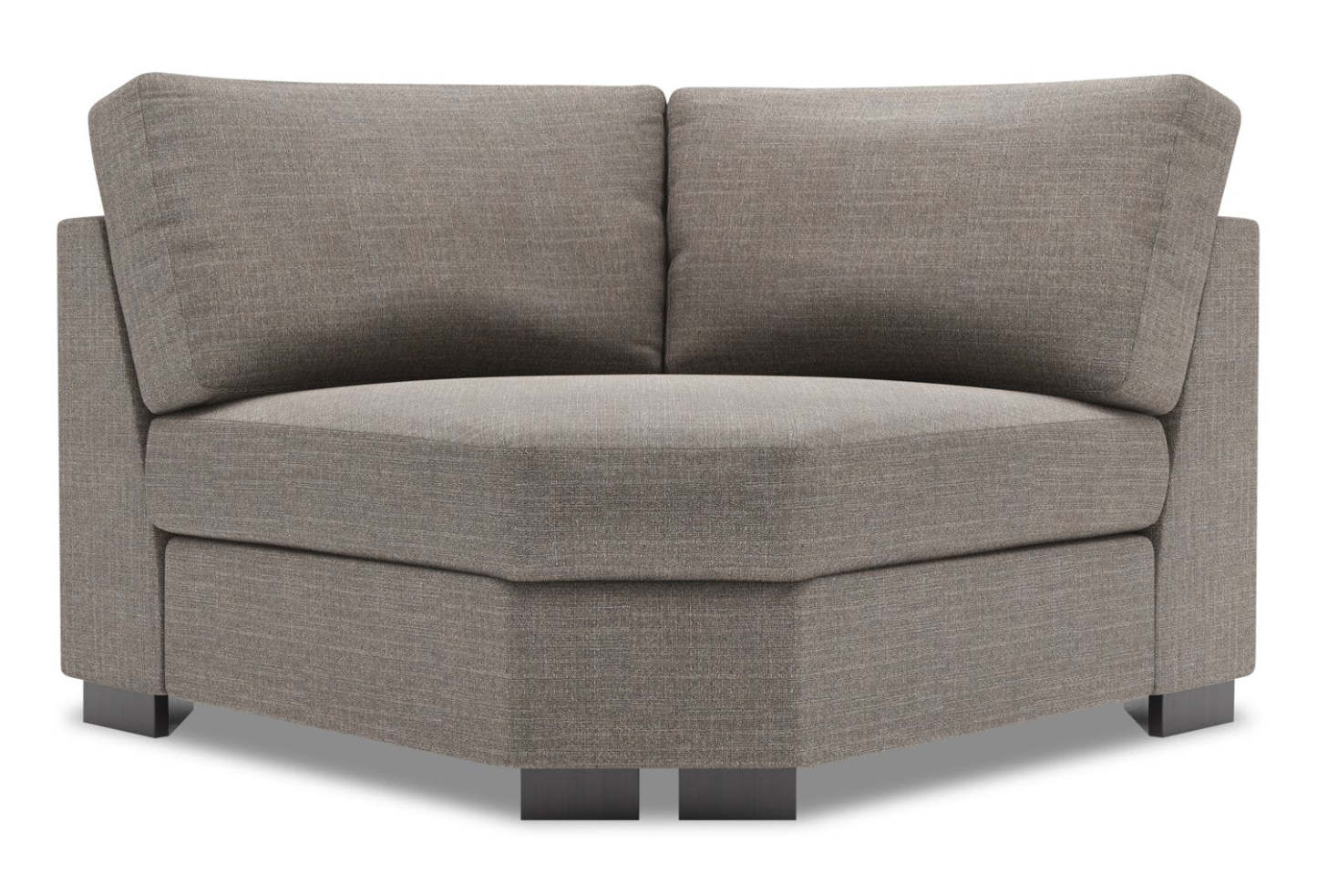 Coin incurvé pour canapé Lab Track - Luna Smoke | Fauteuil courbé en coin Track de la collection Sofa Lab - Luna Smoke | TR842391