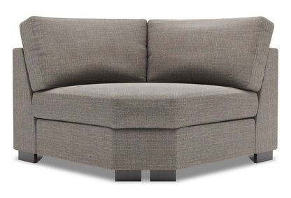 Coin incurvé pour canapé Lab Track - Luna Smoke | Fauteuil courbé en coin Track de la collection Sofa Lab - Luna Smoke | TR842391