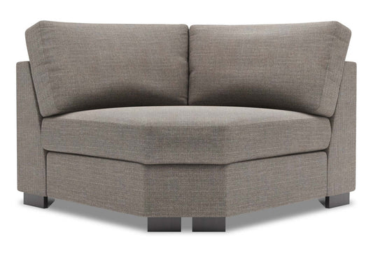 Coin incurvé pour canapé Lab Track - Luna Smoke | Fauteuil courbé en coin Track de la collection Sofa Lab - Luna Smoke | TR842391