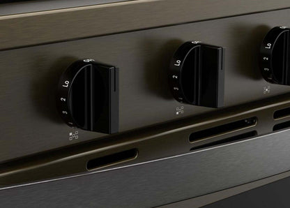 Cuisinière à gaz Whirlpool de 5 pi³ avec friture à air et autonettoyage - acier inoxydable noir - WFGS5030RV | WFGS50RV