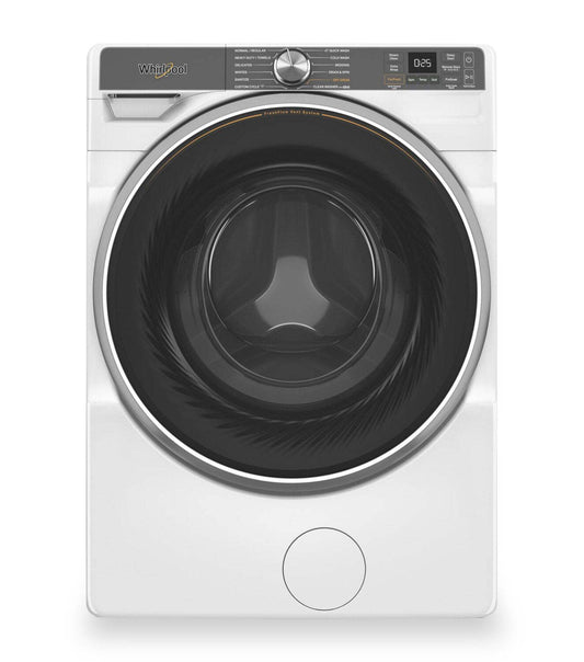 Laveuse Whirlpool à chargement frontal de 5,8 pi³ avec système de ventilation FreshFlowMC et lavage intelligent par IA - WFW6720RW | WFW6720W