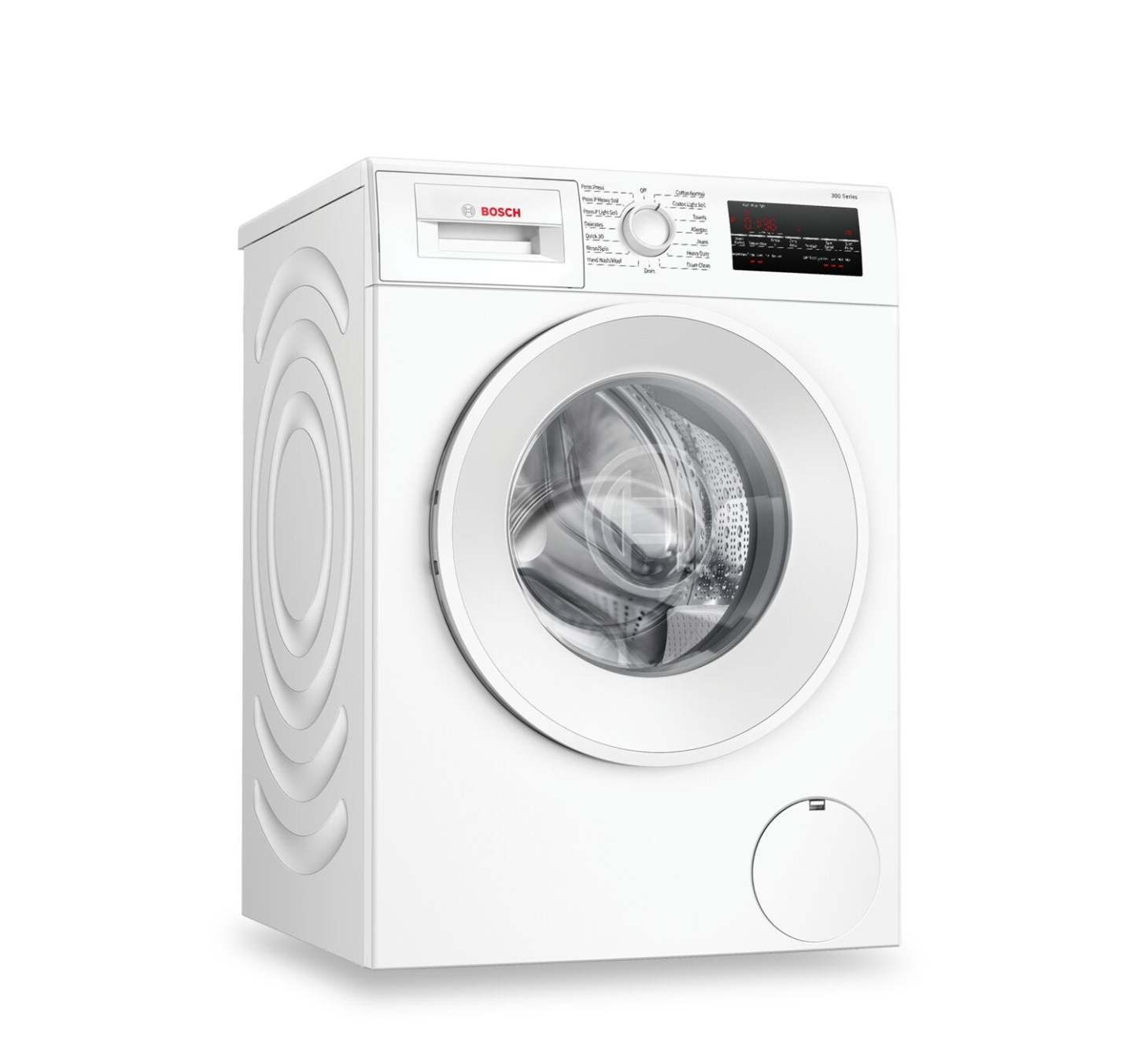 Bosch 300 Series 24 2.2 Cu. Ft. Laveuse compacte à chargement frontal - WGA14400UC | Laveuse compacte Bosch 24 po de série 300 à chargement frontal de 2,2 pi3 - WGA14400UC | WGA1440C
