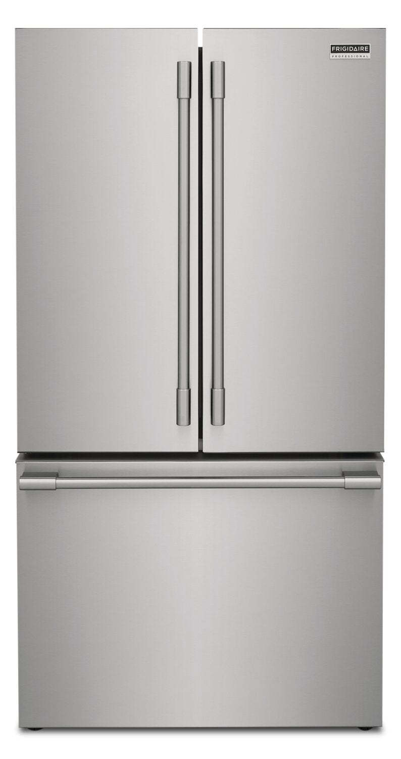 Réfrigérateur Frigidaire Professional de 23,3 pi³ et de 36 po de profondeur comptoir à portes françaises - Résistant aux traces® Stai…