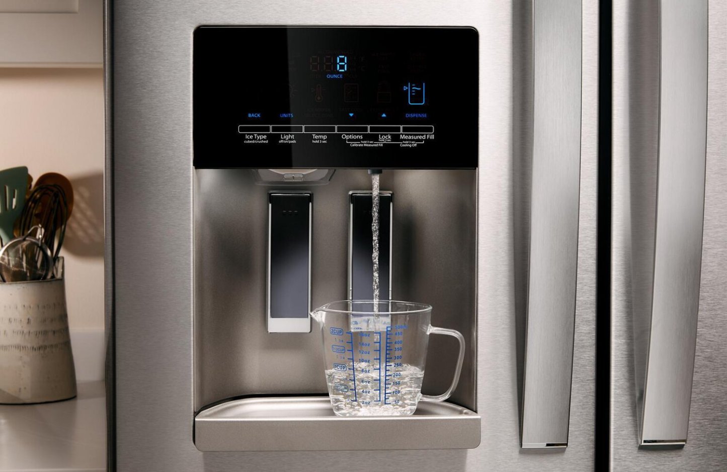 Tourbillon 36 24,5 Cu. Fort. Réfrigérateur à portes françaises - Acier inoxydable - WRMF3636RZ | Réfrigérateur Whirlpool de 36 po et de 24,5 pi3 à portes françaises - acier inoxydable - WRMF3636RZ | WRMF36RZ