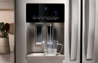 Tourbillon 36 24,5 Cu. Fort. Réfrigérateur à portes françaises - Acier inoxydable - WRMF3636RZ | Réfrigérateur Whirlpool de 36 po et de 24,5 pi3 à portes françaises - acier inoxydable - WRMF3636RZ | WRMF36RZ