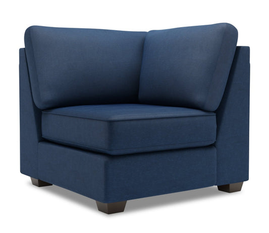 Fauteuil carré en coin Roll de la collection Sofa Lab - Pax Navy | RO883149
