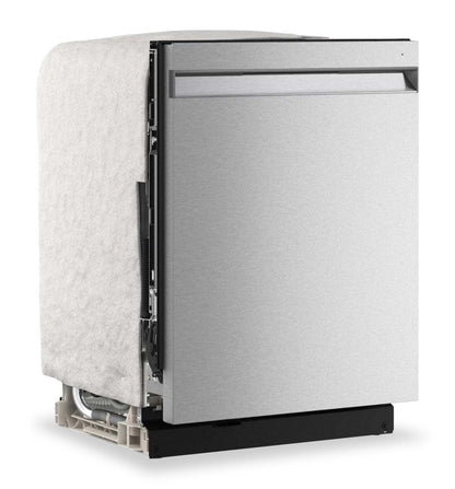 Lave-vaisselle KitchenAid de 24 po et de 44 dBA et troisième panier 360° Max Jets - acier inoxydable avec fini PrintShieldMC - KDPS624SPS