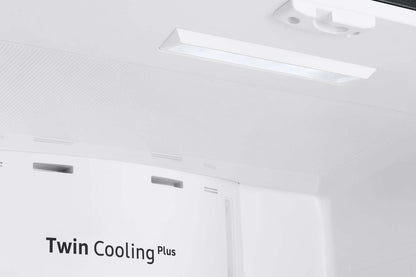 Réfrigérateur Samsung de 33 po et de 17,5 pi³ à portes françaises de profondeur - noir caviar mat - RF18A5101MT/AA | Samsung 33 17,5 Cu. Fort. Réfrigérateur à portes françaises à profondeur de comptoir - Noir caviar mat - RF18A5101MT/AA