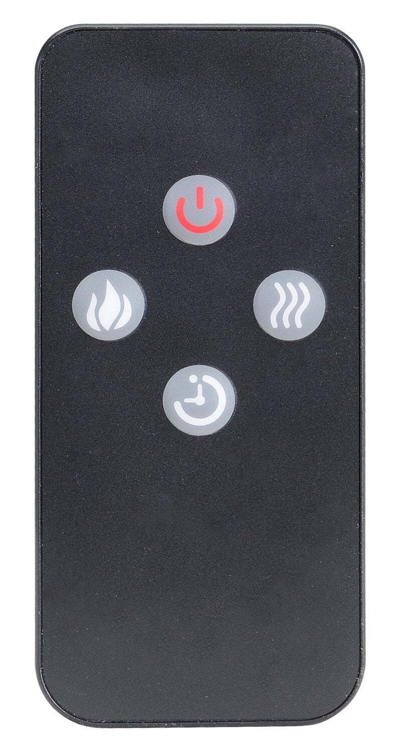 Meuble pour téléviseur moderne Robin de 70 po avec foyer électrique, rangement et système de gestion des câbles pour téléviseurs jusqu’à 80 po - blanc