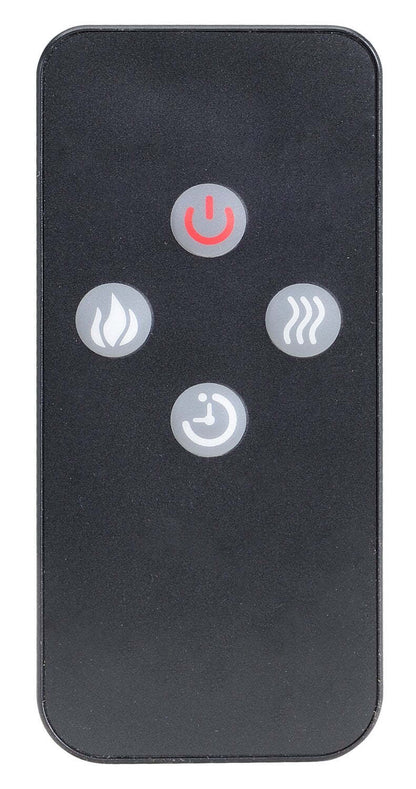 Meuble pour téléviseur moderne Robin de 70 po avec foyer électrique, rangement et système de gestion des câbles pour téléviseurs jusqu’à 80 po - blanc