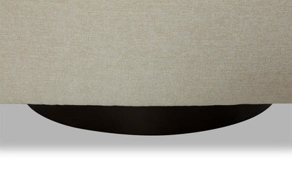 Fauteuil d'appoint pivotant Dolce - Taupe | Fauteuil d'appoint pivotant Dolce - taupe | DOLCTPAC