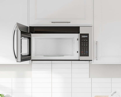 Midéa 30 1,9 Cu. Fort. Micro-ondes à hotte intégrée - MMO19S14ASTC | Quatre à micro-ondes à hotte intégrée Midea de 1,9 pi3 et de 30 po - MMO19S14ASTC | MMO19S14