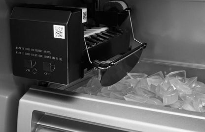 Réfrigérateur KitchenAid de 25,5 pi³ et de 42 po à compartiments juxtaposés - panneau personnalisable - KBSN702MPA