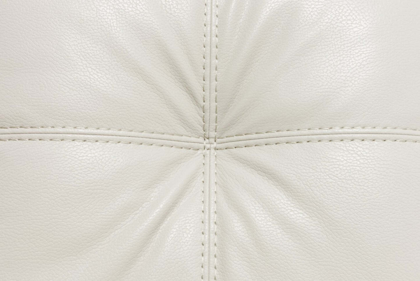 Canapé sectionnel de droite Addison 2 pièces fabriqué au Canada en tissu d'apparence cuir avec coussins de siège amovibles - beige