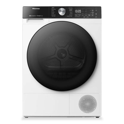 Sécheuse Hisense de 24 po et 4,5 pi3 avec technologie de pompe à chaleur sans conduit - blanche - DH5S452BW | Hisense 24 4.5 Cu. Ft. Dryer with Ventless Heat Pump Technology - White - DH5S452BW