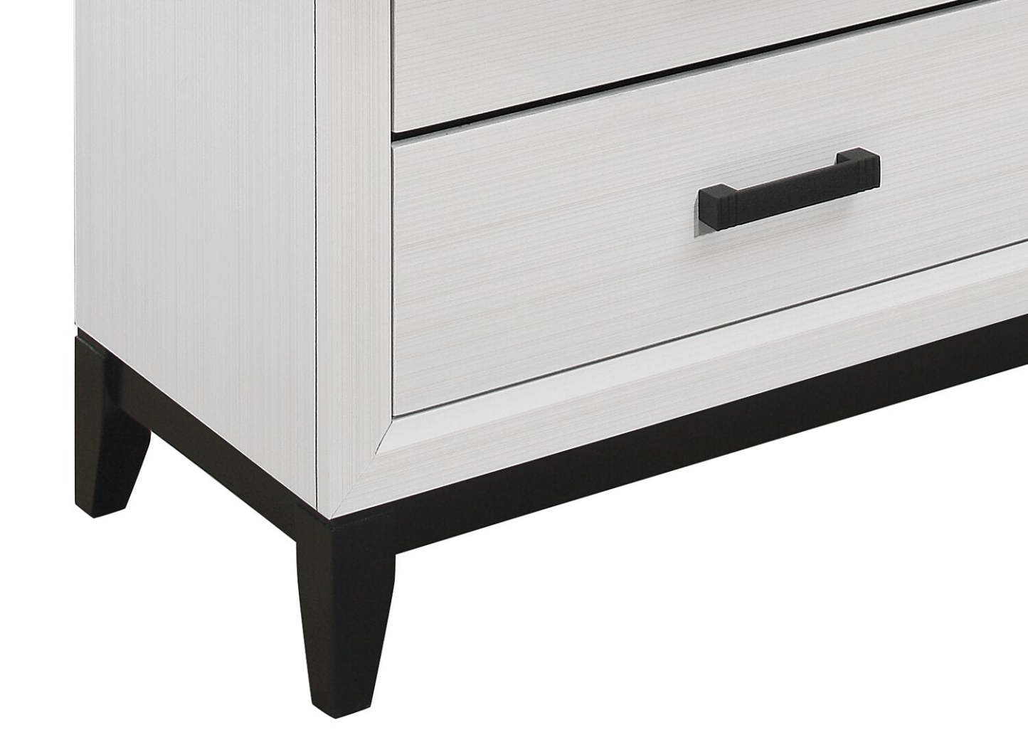 Commode de chambre Kate, 5 tiroirs, 31,1 L x 50,4 H - Blanc | Commode verticale Kate de 31,1 po (L) x 50,4 po (H) à 5 tiroirs pour la chambre à coucher - blanche