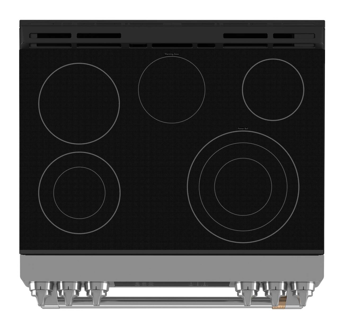 Cuisinière électrique Café de 30 po et de 5,7 pi3 avec cuisson dynamique - acier inoxydable - CRS70XAWCS1 | Cuisinière électrique Café de 5,7 pi3 et de 30 po avec cuisson dynamique - acier inoxydable - CRS70XAWCS1 | CRS70XA1