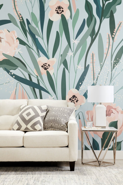 Fabriqué au Canada, canapé Kylie 78 de Cindy Crawford Home en tissu d'apparence lin avec pattes en bois - perle Zeus