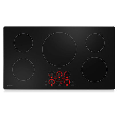 Profile 36 5-Element Induction Cooktop - Black - PHP7036DTBB | Surface de cuisson à induction Profile de 36 po à 5 éléments - noire - PHP7036DTBB
