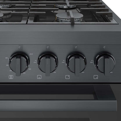 Cuisinière à gaz amovible Bosch de série 800 de 3,4 pi3 de style industriel - HGS8645UC | HGS8645U