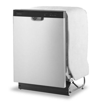 Lave-vaisselle Amana 24 59 dBA à commande frontale avec système de lavage à triple filtre - Acier inoxydable - ADFS2524RS | Lave-vaisselle Amana à 59 dBA de 24 po avec commandes à l'avant - acier inoxydable - ADFS2524RS | ADFS252S