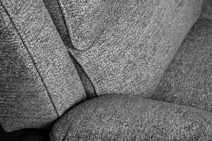 Chandler 60 Chenille Fabric Power Reclining Loveseat - Grey | Causeuse à inclinaison électrique Chandler de 60 po en tissu de chenille - gris