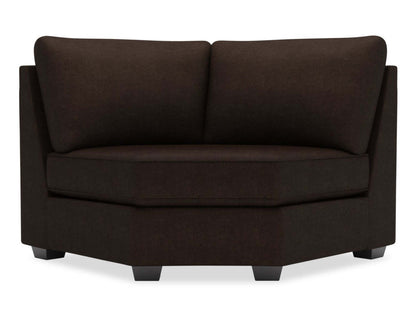 Sofa Lab Roll Curved Wedge - Chocolat de luxe | Fauteuil courbé en coin Roll de la collection Sofa Lab - Chocolat de luxe | RO843293