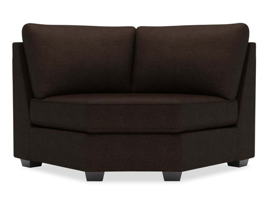 Sofa Lab Roll Curved Wedge - Chocolat de luxe | Fauteuil courbé en coin Roll de la collection Sofa Lab - Chocolat de luxe | RO843293