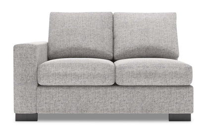 Sofa Lab Track LAF Loveseat - Luna Domino | Causeuse de gauche Track de la collection Sofa Lab - Luna Domino | TR232191