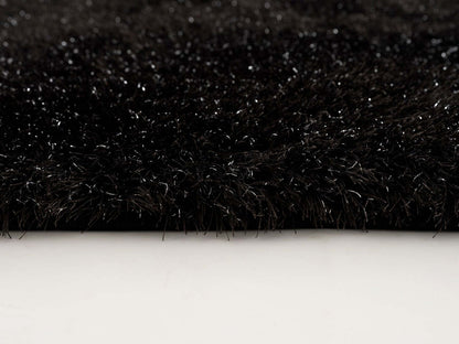 Tapis Glam Black - 2,36 m x 2,87 m | Carpette Glam noire - 2,36 m x 2,87 m | GLAMBK08
