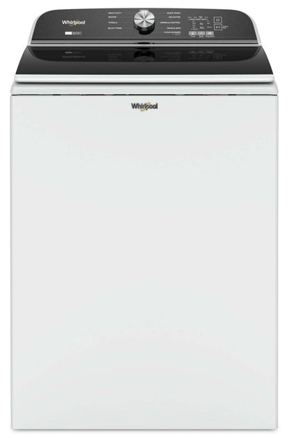 Laveuse Whirlpool à chargement par le haut de 6,1 pi³ - blanche - WTW6157PW | Whirlpool 6.1 Cu. Ft. Top-Load Washer - White - WTW6157PW