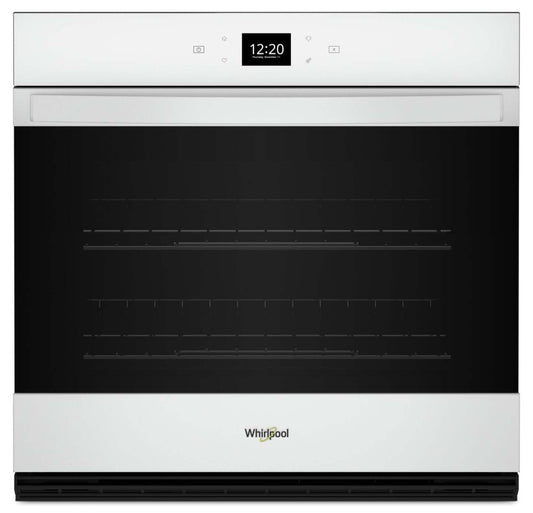 Whirlpool 27 4,3 pi³ Four mural simple électrique avec friture à air - blanc - WOES5027LW | Four mural simple électrique Whirlpool de 4,3 pi³ et de 27 po avec friture à air - blanc - WOES5027L…