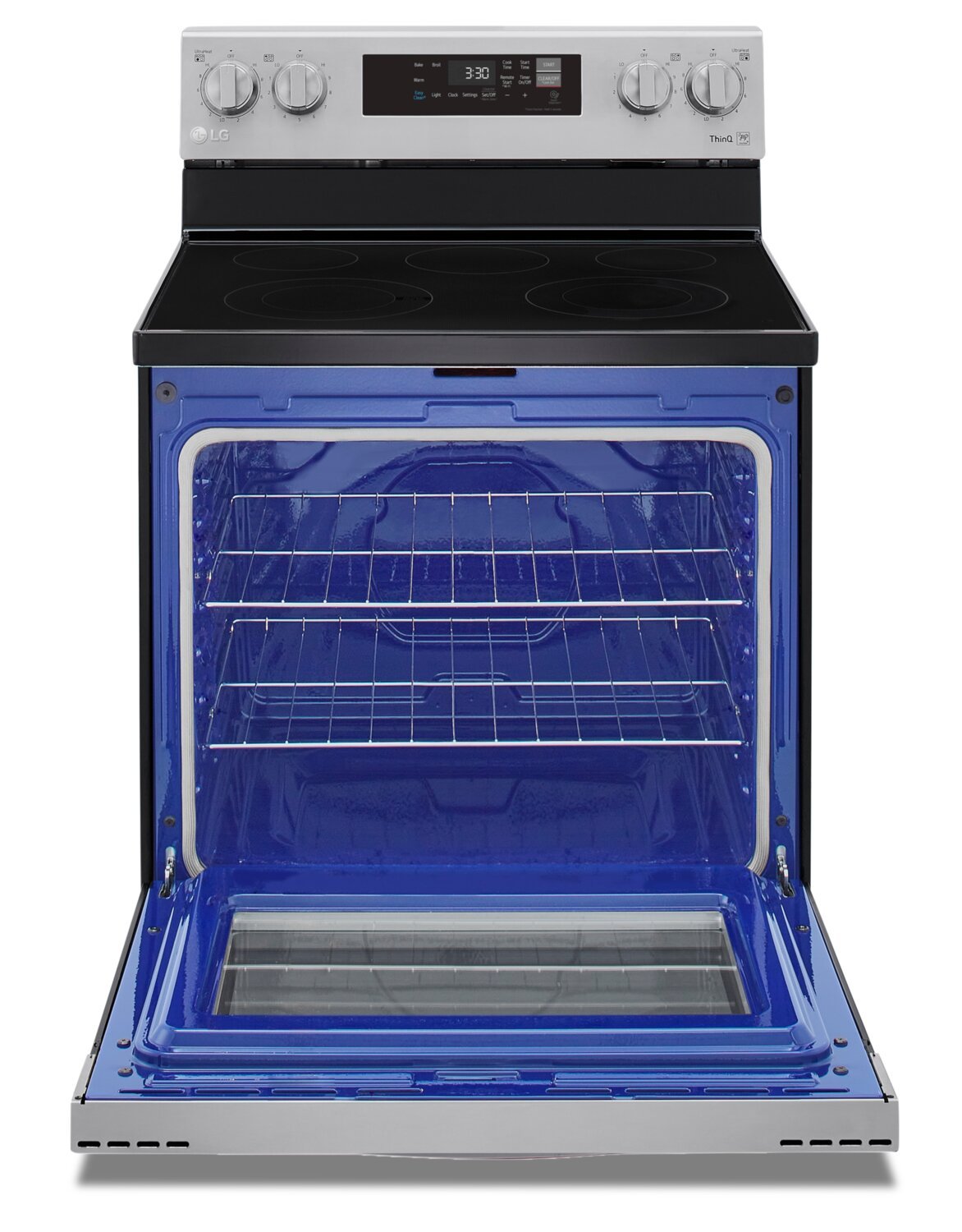 Cuisinière intelligente électrique LG de 6,3 pi³ avec EasyCleanMD - acier inoxydable - LREL6321S | LG 6.3 Cu. Ft. Smart Electric Range with EasyClean® - Stainless Steel - LREL6321S