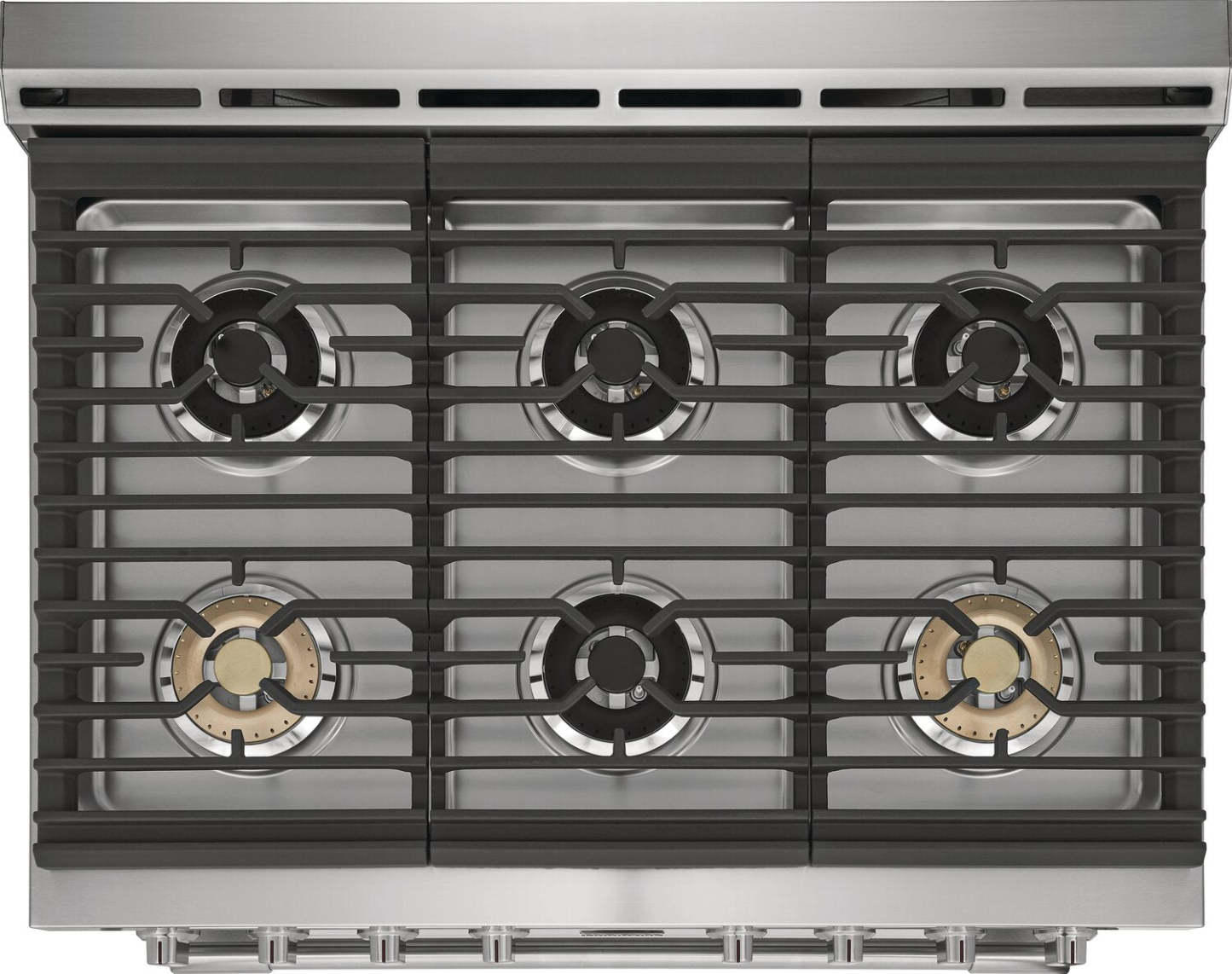 Cuisinière à gaz Frigidaire Professional de 4,4 pi³ à convection véritable avec surface de cuisson à six brûleurs - Smudge-P…