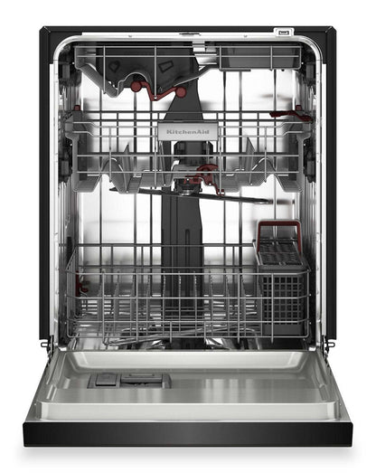 Lave-vaisselle KitchenAid de 24 po et de 44 dBA avec troisième panier 360° Max JetsMC - minerai noir - KDFS424SBE