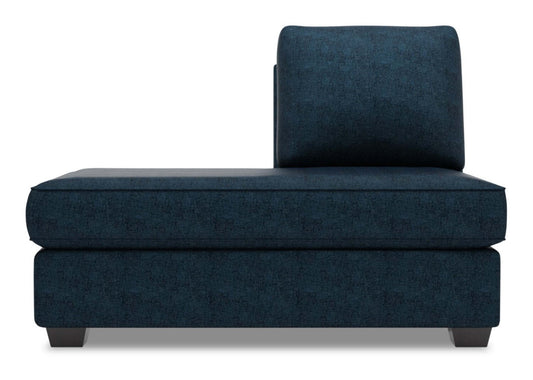 Sofa Lab Roll LAF Chaise Return - Luxe Indigo | Rallonge pour fauteuil long de gauche Roll de la collection Sofa Lab - Luxe Indigo | RO273193