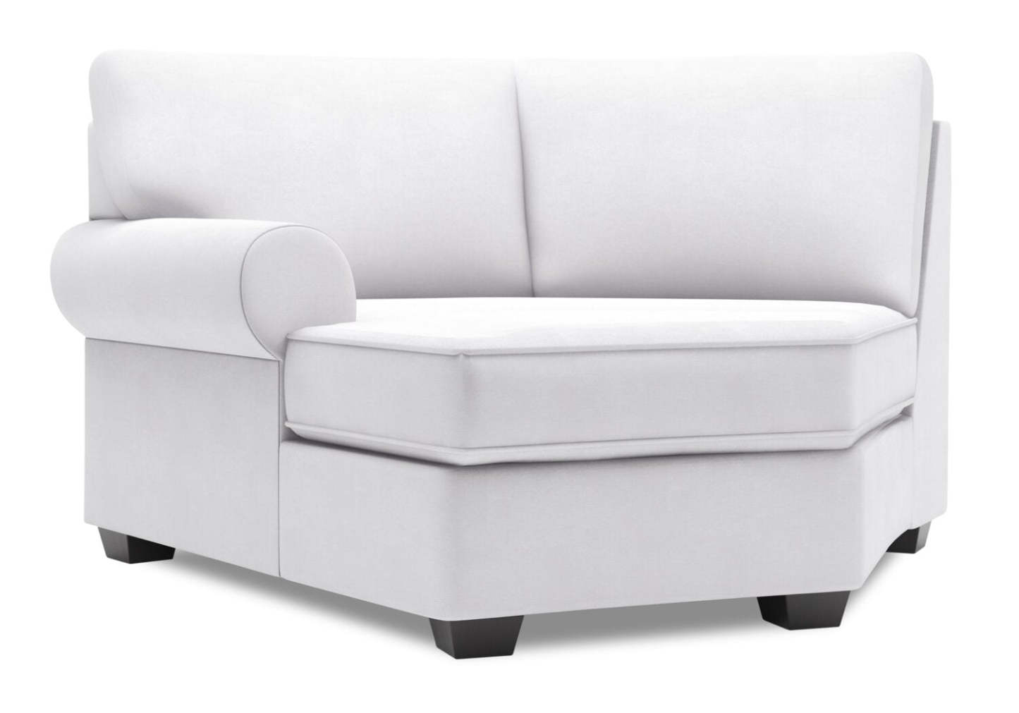 Sofa Lab Roll LAF Cuddler - Pax Ice | Fauteuil Cuddler de gauche Roll de la collection Sofa Lab - Pax Ice | RO873449