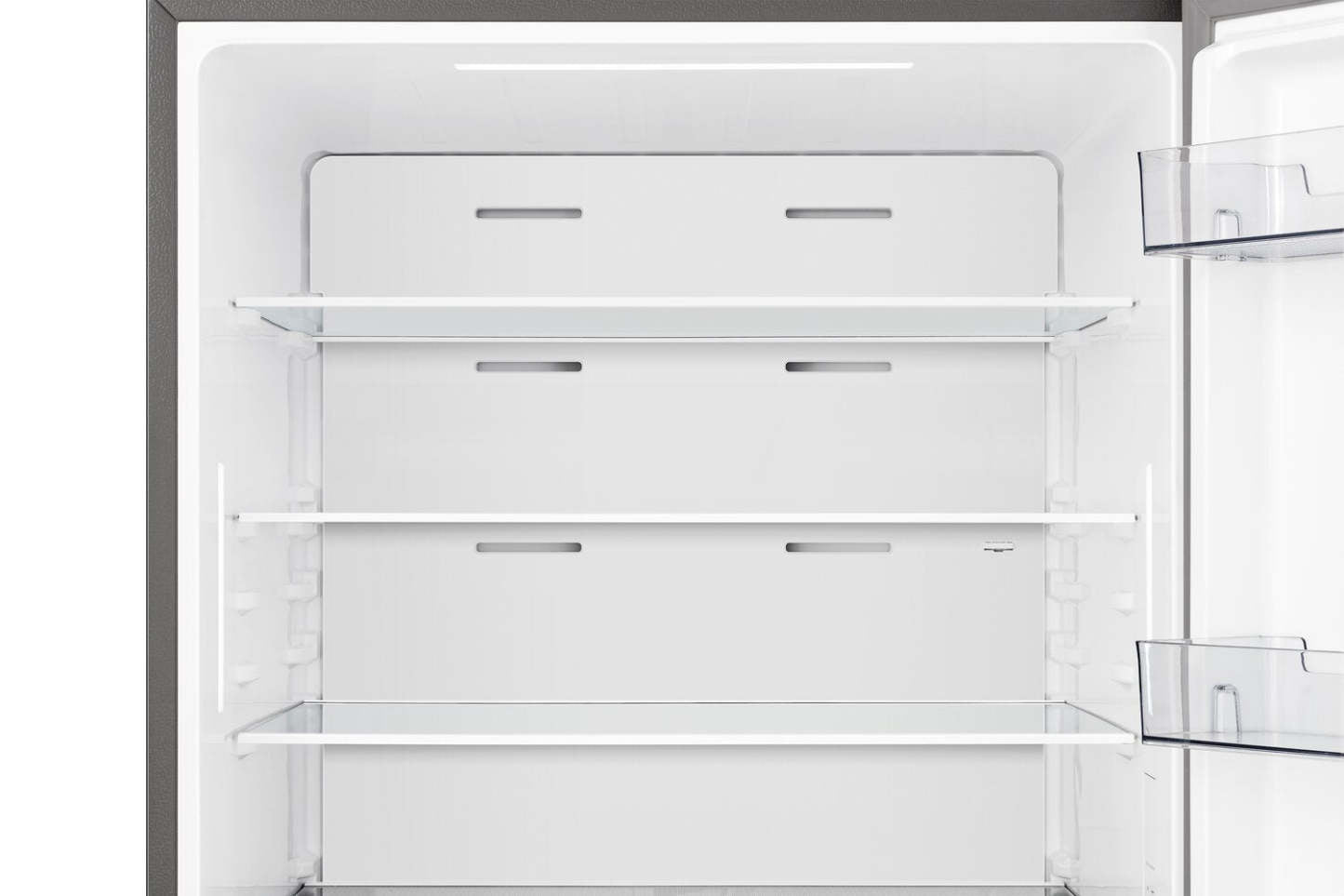 Réfrigérateur Hisense de 31,3 pi³ et de 22,3 po à congélateur inférieur - acier inoxydable - RB22A2FSE | Hisense 31,3 22,3 Cu. Fort. Réfrigérateur à congélateur inférieur - Acier inoxydable - RB22A2F…