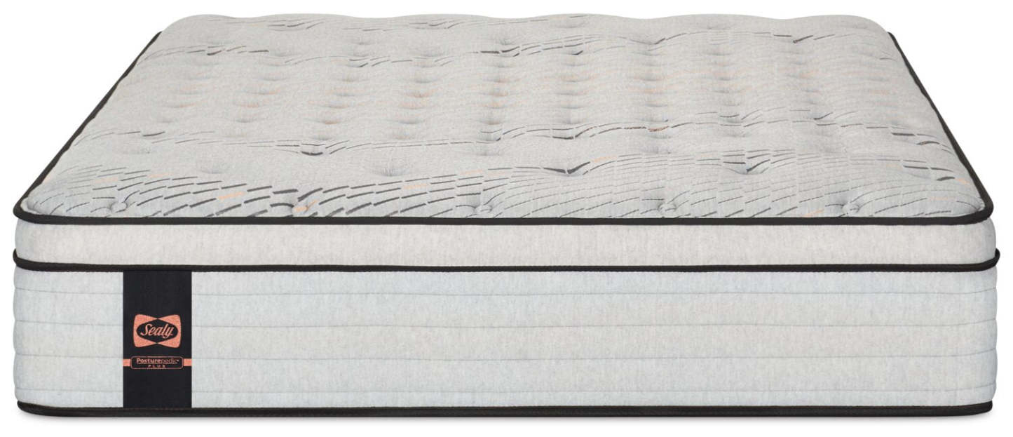 Matelas à Euro-plateau moelleux Sealy Posturepedic® Plus Alora pour grand lit | Matelas moelleux à Euro-plateau Alora PosturepedicMD Plus de Sealy pour grand lit | ALORAPQM